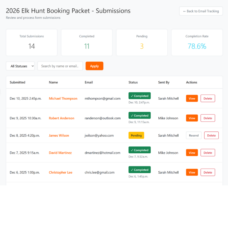 Client Mobile Experience